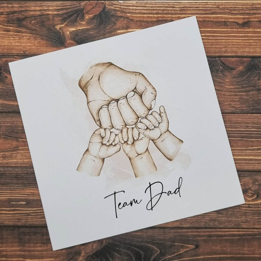Team Dad - Father's Day Card