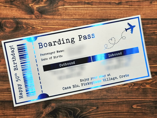 Surprise Holiday Ticket